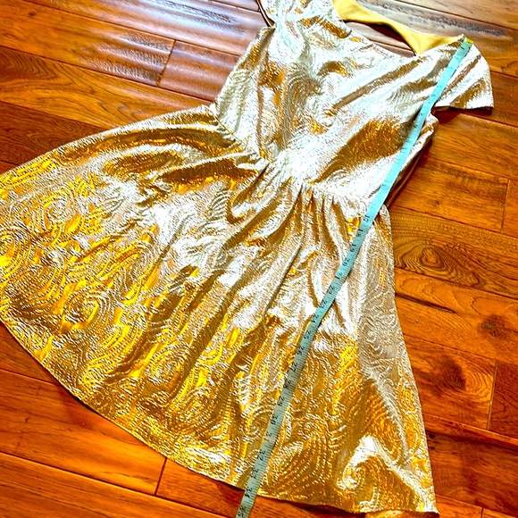 Adrianna Papeli Harvey Logan Metallic Dress - Picture 10 of 12